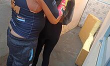 Latina Teen Masturbates In Tight Pants On Street