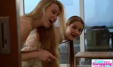 Naughty Blonde Ivi Rein Sucks Stepdad’s Cock in Secret Spot