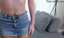 Skye Angel Surprises Casting Agent with Her Passion for Cock in First Time Scene