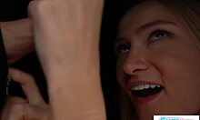 Naughty Blonde Ivi Rein Sucks Stepdad’s Cock in Secret Spot