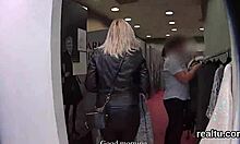 czech teen seduced at hypermarket for pov banging 😍