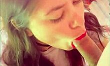 puta latina gives a tasty blowjob with cumshot finish