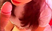 puta latina gives a tasty blowjob with cumshot finish