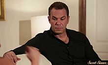 lovely stepdaughter got banged hard and deep in a wild missionary session