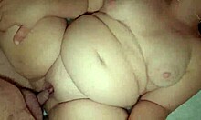 Steamy missionary action with chubby big-booty milf in hot session