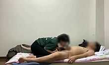 amateur couple's nightly activities: peeping at ordinary couple's sexual intercourse