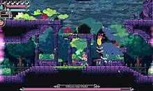 Flip Witch Pixel Hentai Ghost Boss Crushes with Giant Boobs