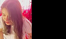 puta latina gives a tasty blowjob with cumshot finish