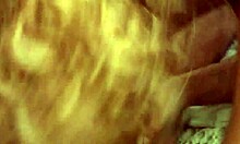 Hey, wanna see this slut fuck her perverted son's cock in her mouth?