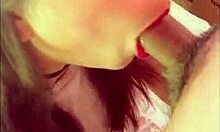 puta latina gives a tasty blowjob with cumshot finish