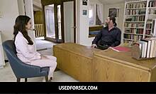 Cierra Bell and Violet Starr Feel the Passion During Their Law Firm Interview