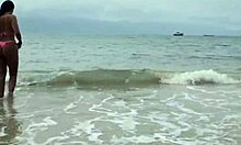 Wow! Hooked Up with Two Hunks on the Beach!