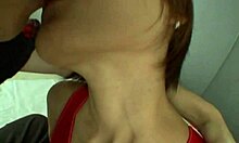 Dünne blonde kleine titten schlampe gets a messy creampie. So hot! 🔥