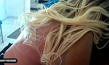 Hey, blonde hottie, ready for that huge black stud?