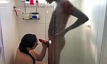 Latina Wife’s Ass Pounded by Friend in Bathroom POV