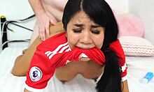 asian football fan beauty gets creampied 😏