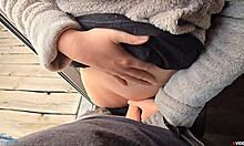 Hot Stepsister Makes Me Cum in Pantyhose, Pull Up!