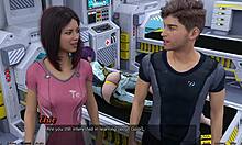 Stranded in space, meeting petite superstar