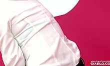 is maki momoi posing nude in lingerie?