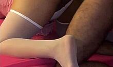 I FUCK my submissive Latina wife LIKE A FUCK DOLL in the bedroom scene