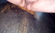 dark room with three horny guys for hot gay sex and cum