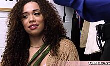 Beautiful BLM Activist Chick Caught in Mall Faces a Rough Punish Fuck Session