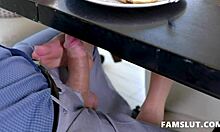 stepdaughter athena faris nearly busted banging stepdaddy in secret