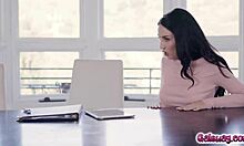 goddamn this lesbian threesome with gia paige, lena paul, and jade baker is extra 🔥