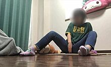 Feeling Horny, She Rubs Her Pussy Against A Doll Imagining A Man