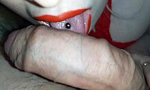 Wedding Night Bliss: Intimate Blowjob Close-Up After the Ceremony