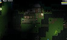 OMG, Lost Lagoon harem hentai game ep 5 has sexy farmer flashing outside! 🔥