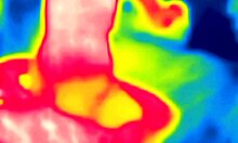 Just banging outdoors with some steamy thermal action, ya know?