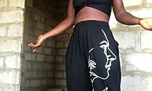 crazy strip tease until my trousers dropped revealing tight gstring.