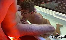 Married man meets insatiable twink in hotel