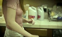 Pervert Neighbor Catches Maya Kendrick in Hardcore Anal Action