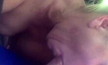 Slutty Wife Gives Blowjob Then Rides Husband POV in Cowgirl Position