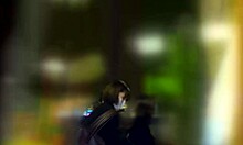 cute japanese girl gets surprised at home by a train molester 😲