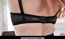 In this casual tale, redhead stepmom Summer Harts pulls out her stepson's dick and starts rubbing and tugging it.