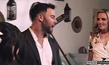 husbands stepdaughter fantasy fulfilled with taboo threesome