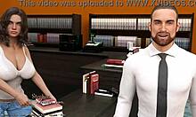 Being a Dik 12 - Library Date with Busty Rich Girl in 3D