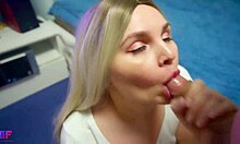 i'm the cheating wife, fucking my new neighbor and getting facial cum on my natural tits