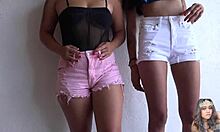 Wow, Check Those Filipina Booty Cheeks in Shorts!