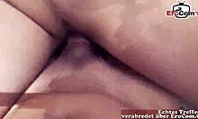 hey, chubby girl showing tits and banging outdoors pov!