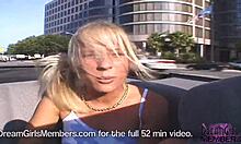 Hot Blonde Frolics Naked in My Back Seat