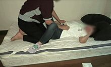 おもちゃプレイをしているとお互いにムラムラしてしまい激しく突き合う変態カップル