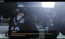 move the chains 01 - the football match with huge boobs