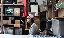 Teen Thief Caught Tugging