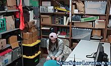 Teen Thief Caught Tugging