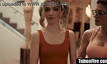 Young cheerleader pressured into sex by milf coach and her hubby