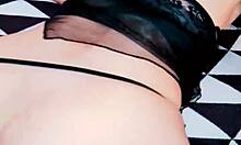 skinny milf wife gets her asshole fucked in pov homemade scene